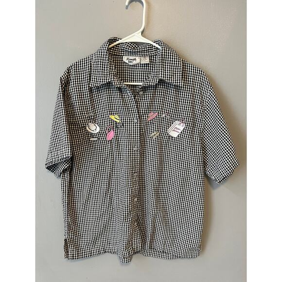 Vintage Embroidered Button Down - Picture 5 of 6